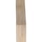 Ekena Millwork 4"W x 18"D x 18"H Merced Rough Sawn Knee Brace, Douglas Fir BRC04X18X18MRC00RDF - alternate 4